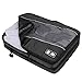 Double Sided Travel Packing Cubes Set With Clean Dirty Compartments - 3 Piece Set Luggage Organization System for Backpacks, Suitcases, Carry On Bags