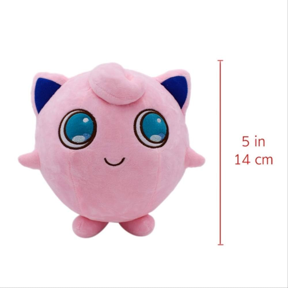 hzbftoy Soft Plush Toy， Pikachu ，plush Toys Doll Pikachu Mr. Mime Stuffed Plush Soft Toys Kawaii Doll Children's Birthday Gift Jigglypuff 1