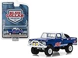 1972 Ford F-100 Pickup Truck Pure Oil Co. Firebird Racing Gasoline Blue Collar Collection Series 4 1/64 Diecast Model Car by Greenlight 35100 D
