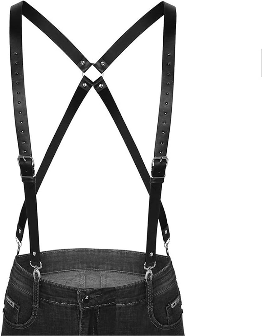 pants with belt on shoulder name