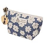 Cosmetic Bag , Kinghard Portable Travel Makeup Case Pouch Toiletry Wash Organizer (Blue)