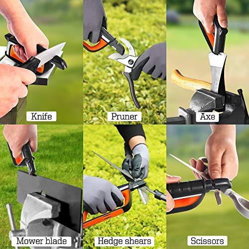 3 SHARPAL+Pruner+Sharpener+Machete+Scissors