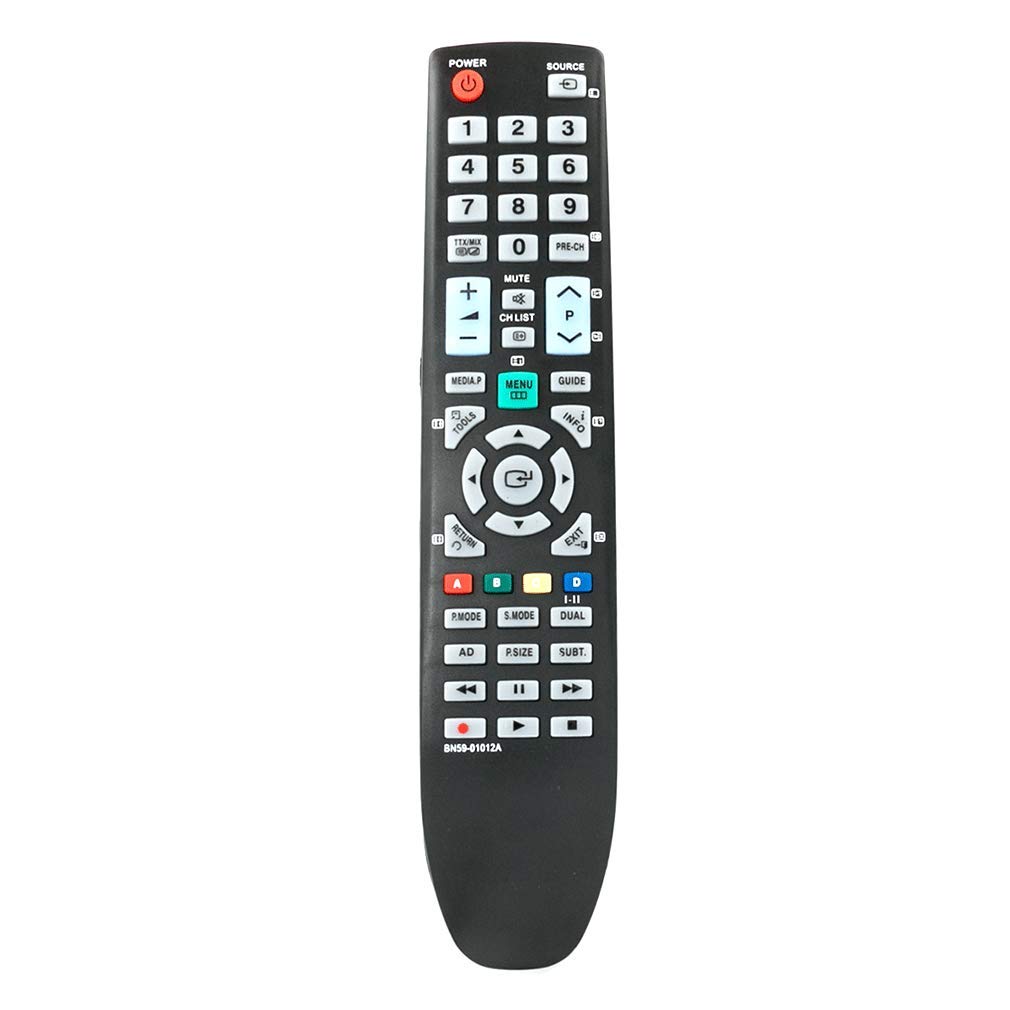 VINABTY BN59-01012A Remote Control Replace for Samsung LED LCD Plasma HD TV BN5901012A LE32C450E1W B2430HD LA22C450E1D PS42C430 LA32C450E1D LS24PTASF PS42C430A1W PS50C430A1D PS42C450B