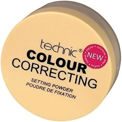Technic Colour Correcting Setting Powder Loose Face Makeup Banana Shade 20g