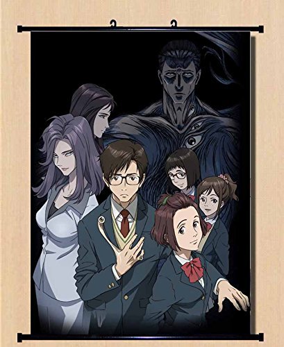 Anime Parasyte MIGI Home Decor Wall Scroll Poster Fabric Painting 23.6 x 35.4 Inches