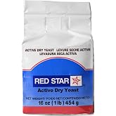 Red Star Active Dry Yeast 16 oz (1 pound) size