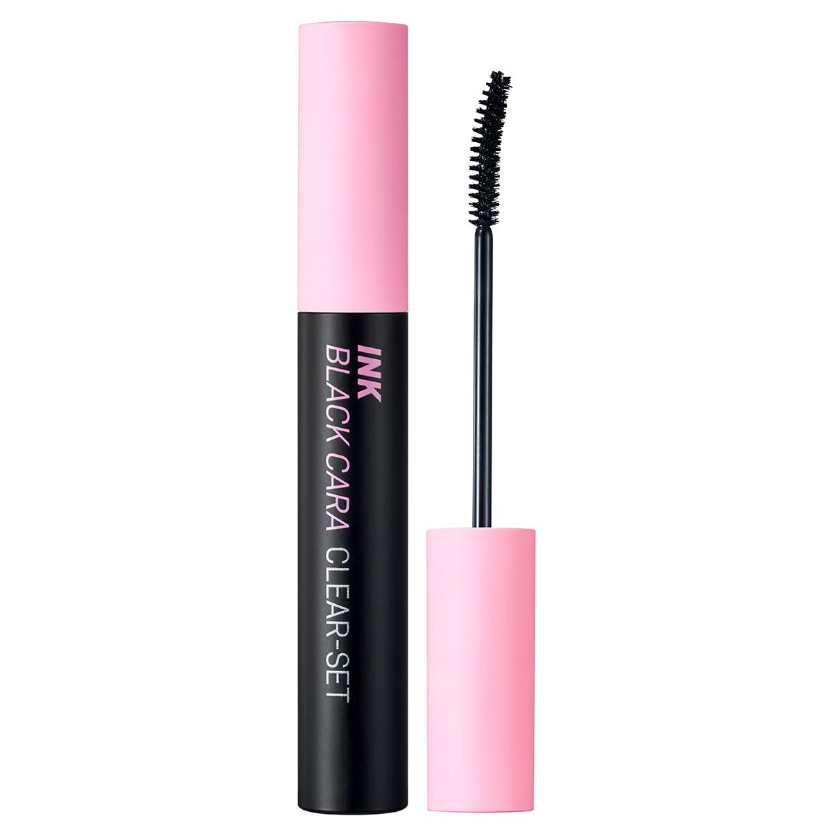 Peripera Ink Black Cara Mascara Volumising, Long Lasting, Smudge Free, Water Resistant - Clear Set Curling - 7g