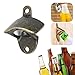 Wall Mount Bottle Opener, 2 PACK Vintage Style Beer Bottle Opener by Latomex