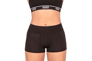 Bambody Absorbent Boxer: Period Underwear for Women - Menstrual, Postpartum, Bladder Soft, Breathable Underwear - 4 Tampons