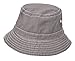 City Thread Little Boys' and Girls' Solid Wharf Hat Bucket Hat for Sun Protection SPF Beach Summer - Road - L(2T-3T)