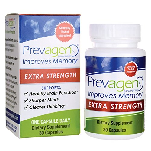 Prevagen (apoaequorin) Extra Strength 20mg 30 caps two pack