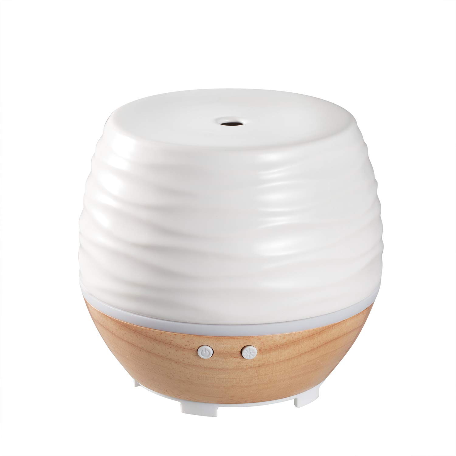 HoMedics Ellia Ascend Ultrasonic Aroma Diffuser - Soothing Mist Help to Alleviate Dry Air, Colour Changing LED Mood Lighting, For use with Essential Oils, 12 Hours intermittent Run Time, Portable Aromatherapy, ARM-535TWT-WW