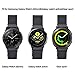 KOREDA Compatible with Samsung Galaxy Watch 42mm/Galaxy Watch 4/Galaxy Watch 4 Classic/Galaxy Watch 3 41mm Bands Sets, 20mm Stainless Steel Mesh Loop Strap Replacement for Galaxy Watch Active 2