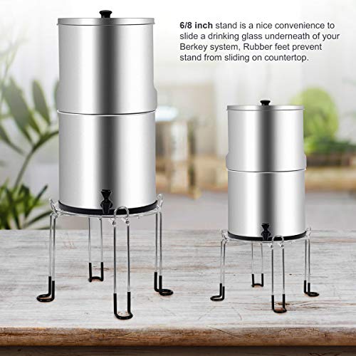 YLOVAN Water Filter Stand Countertop Stainless Steel Compatible with