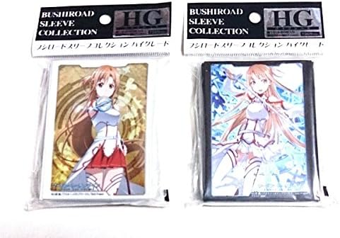 Amazon Co Jp ソードアート オンライン カード スリーブ アスナ 2種 映画化 ホビー 通販