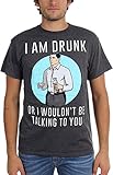 Ripple Junction Archer I Am Drunk Adult T-shirt