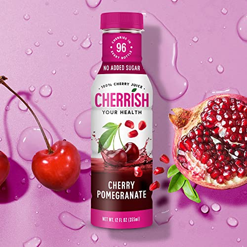 CHERRISH Tart Cherry Juice with Pomegranate Natural Flavoring 12oz