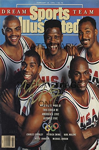 1992 Dream Team Sports Illustrated Autograph Poster Buy Online In 