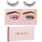 Icona Lashes Premium Quality False Eyelashes | Love Story | Fluffy and Universal for All Eyes | Non-Magnetic | Natural Look and Feel | Reusable | 100% Handmade & Cruelty-Free | Signature Packaging