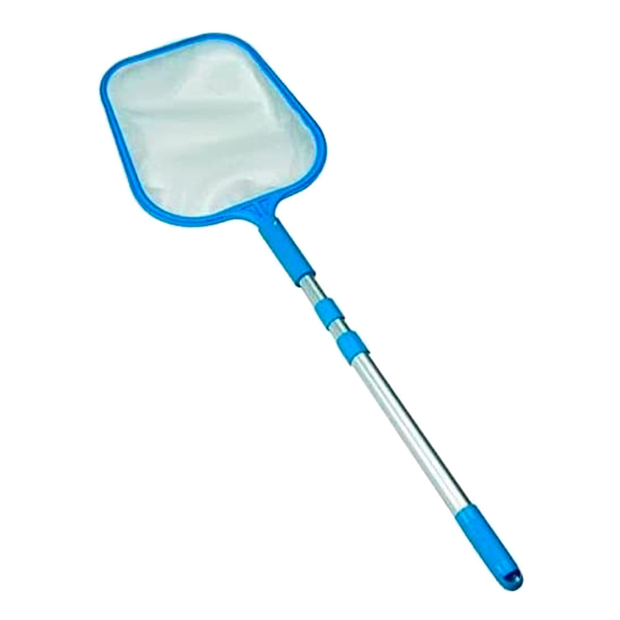 Générique 735973 Telescopic Surface Net for Swimming Pool/Spa + Handle, Blue, cm