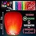 Biodegradable Chinese Sky Lanterns ,Environmentally Friendly Paper Lanterns (Pack of 10)