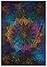 Tapestries Intricate Blue Tie Dye Star Design Indian Bedspread Twin Tapestry Hippie Wall Decor Mandala Bohemian Tapestry Psychedelic Tapestry Ethnic Decorative primary