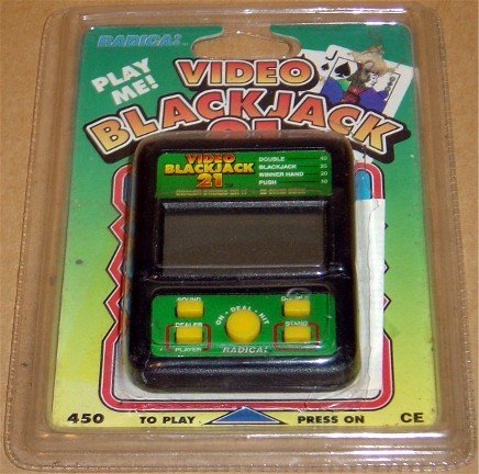 Radica Video Blackjack Model 450
