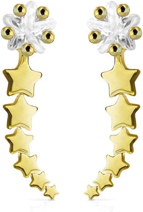 Ohr Plug Edelstahl Tribal Lotus Mit Opal - Chirurgenstahl 316L In Alt Gold