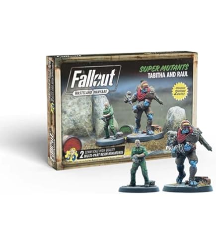 Modiphius Fallout Wasteland Warfare Ncr Top Brass Role Playing Game 3 Figure Set Multi 81767883