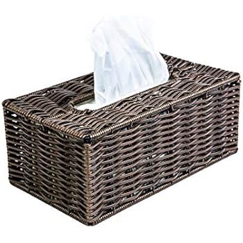 Kovot Poly-Wicker Tissue Box Cover | Rectangular 9 3/4