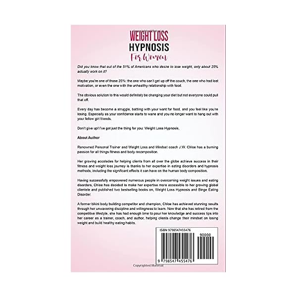 Weight Loss Hypnosis for Women: A Blueprint to Rapid Weight Loss, Fat Burn and Motivation Through Gastric Band Hypnosis, Positive Affirmations and Guided Meditations (Mindset & Wellness)