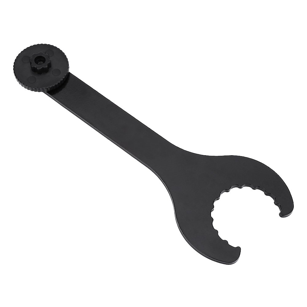 Bicycle Wrench 1Pc Carbon Steel Bike Bicycle Bottom Bracket Crank Wrench Removing Installing Repair Tool Riding