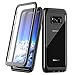 Singdo Samsung Galaxy S8 Case, Built-in Screen Protector Cover 360 Degree Protection Rugged Clear Bumper Case for Samsung Galaxy S8 (Black)