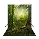 Laeacco 3x5FT Fairy Tale Forest Backdrop Jungle