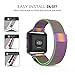 US-PopTrading Watch Replacement Bracelet, Magnetic Milanese Loop Stainless Steel Strap Watch Band Wristbands Accessories for Fitbit Blaze Tracker 23.5 CM