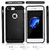 iPhone 8 Plus Case, OULUOQI iPhone 7 Plus Case Heavy Duty Slim Dual Layer Protection Defense Shield Cover for Apple iPhone 8/7 5.5 inch Black
