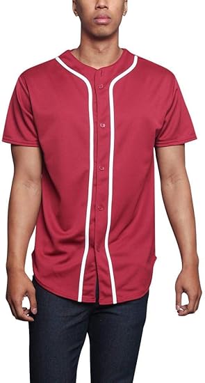 polyester baseball jersey