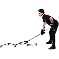 ACE HOCKEY The Snake Trainer - Lightweight Stickhandling Training Tool - Hockey Training Equipment for Puck Control, Reaction Time and Coordination - Portable, Durable and Adjustable