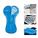baleaf Men's 3D Padded Bike Shorts Cycling Underwear MTB Liner Road Biking Bicycle Clothes Blue XXXL