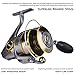 Fishing Reels Saltwater Spinning Reel for Inshore Surf Casting | Ocean Deep Sea Boat Heavy-duty Jigging or Ultralight Kayak Bass Fishing Gear in Freshwater Pair with an Offshore Fishing Rod Combo 8000