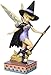 Disney Traditions by Jim Shore Halloween Tinker Bell Witch Stone Resin Figurine, 6.5”
