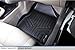 MAXLINER All Weather Custom Fit 2 Row & Cargo Liner Behind The 2nd Row Black Floor Mat Liner Set Compatible with 2015-2018 Nissan Murano (Does NOT Fit 2017.5 Models)