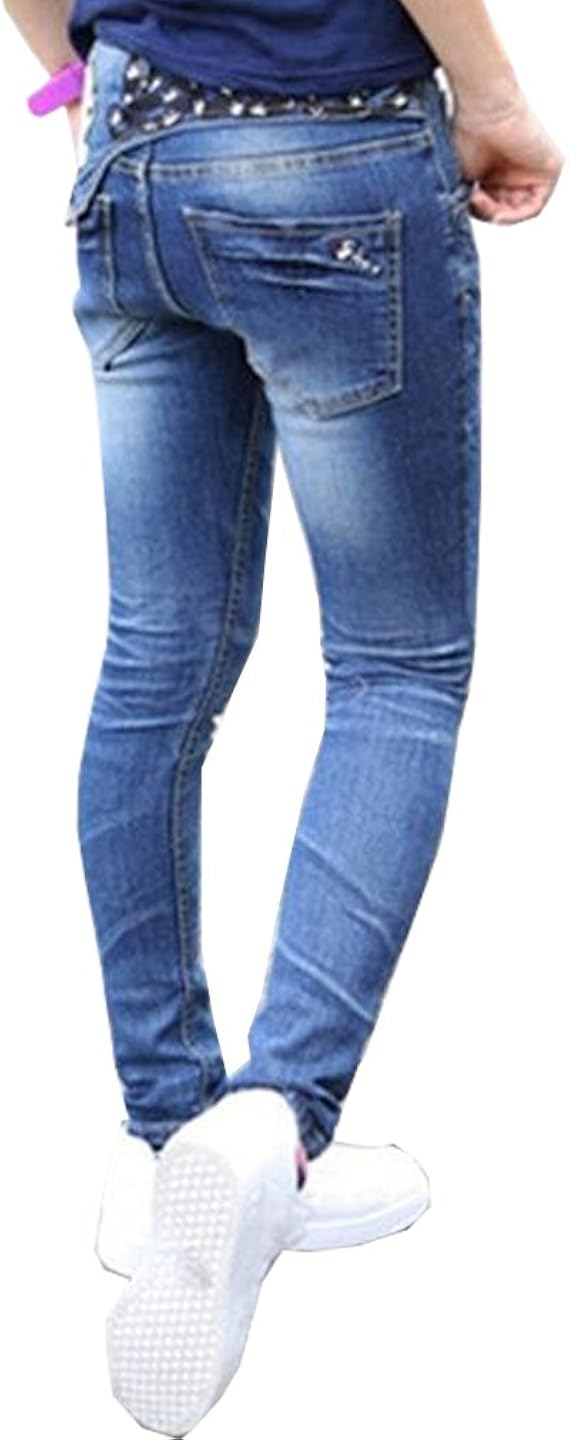 Amazon Co Jp ジーンズ 専門店 クラシカルエルフ Classical Elf スキニー デニム パンツ Lolita Jeans ロリータジーンズ ネコ 猫 刺繍 ワッペン チャーム付き Xxs Xs S M L Xl Xxl インディゴ 1457 S 服 ファッション小物