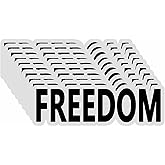 10 Pack Charlie Kirk Freedom Stickers Laptop Bumper Decal Window Waterproof Car Stickers