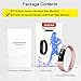 Fitness Tracker, Lintelek Heart Rate Smart Wristband, Sleep Monitor, Steps/ Calorie and Distance Counter Pedometer for Android or IOS Phone