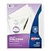 Avery Big Tab Write & Erase Durable Plastic Dividers, 8 White Tabs, 1 Set (16371)