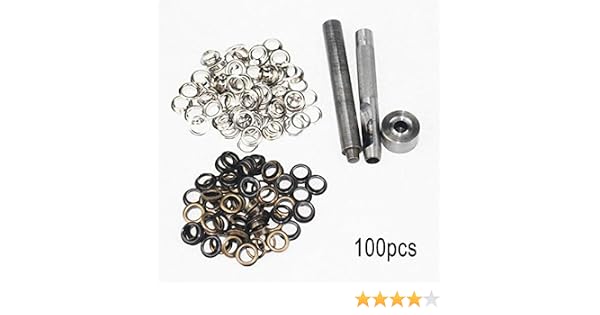 Ojetes Metalicos WENTS 6MM Ojales Metalicos Kit de Herramienta de 