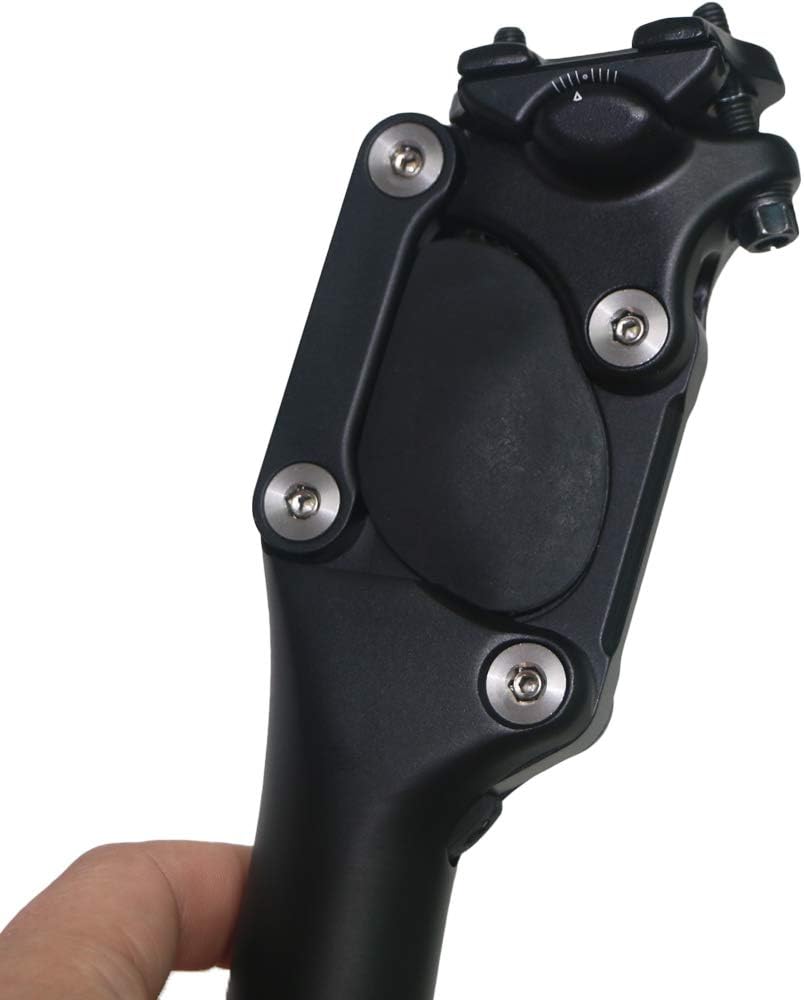GANOPPER 400mm Long 27.2mm 30.9mm 31.6mm MTB Suspension Seatpost Damping Seat Post Tube