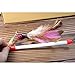 Topbeu Fun Pet Cat Toy Steel Wire Feather Training Teaser Wand