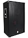 Rockville RSG15 1500W 3-Way 8-Ohm Passive PA Speaker, High Sensitivity, Rugged Build, Versatile Inputs, Perfect for DJs and Live Events